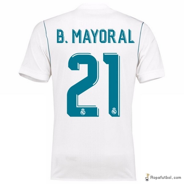 Camiseta Real Madrid Replica Primera Ropa B.Mayoral 2017/18